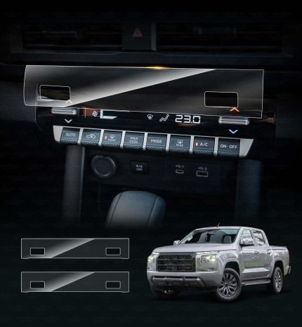 Mitsubishi-All-New-Triton-2024-2025-Climate-Control-Panel-Style1-no buttons-Protector-Interior-Accessories-main