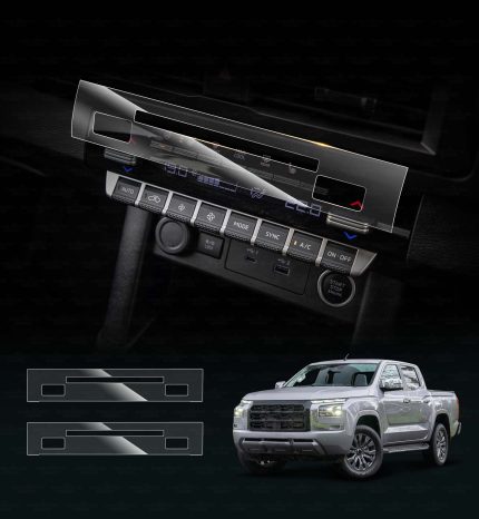 Mitsubishi-All-New-Triton-2024-2025-Climate-Control-Panel-Style2-Full buttons-Protector-Interior-Accessories-main